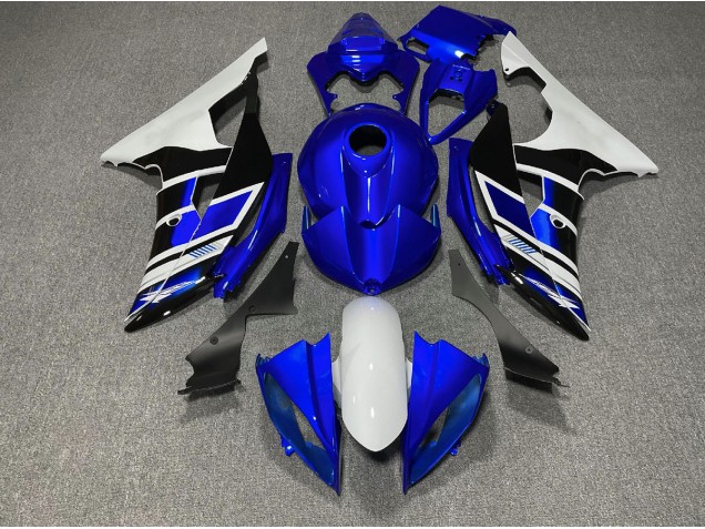 Blue Black and White OEM Style 08-16 R6 Fairings Blue Black and White OEM Style 08-16 R6 Fairings
