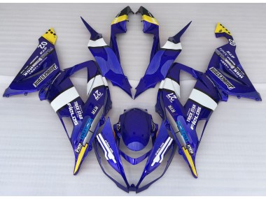 Blue Style 13-18 ZX6R Fairings