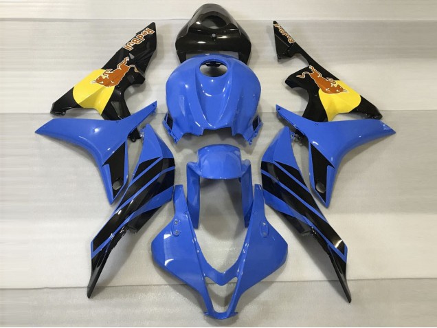 Blue & Orange Bull 07-08 CBR600RR Fairings Blue & Orange Bull 07-08 CBR600RR Fairings