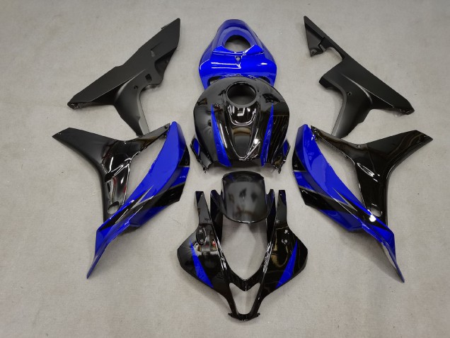Blue and Black 07-08 CBR600RR Fairings Blue and Black 07-08 CBR600RR Fairings