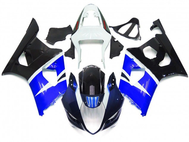 Blue and Gloss Black Custom Style 03-04 GSXR 1000 Fairings Blue and Gloss Black Custom Style 03-04 GSXR 1000 Fairings