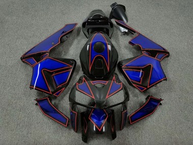 Blue and Red Turtle 05-06 CBR600RR Fairings