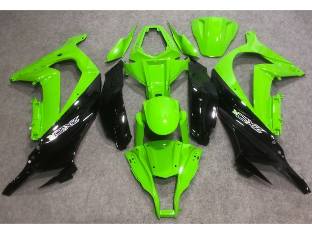 Bright Green & Green R 16-19 ZX10R Fairings Bright Green & Green R 16-19 ZX10R Fairings