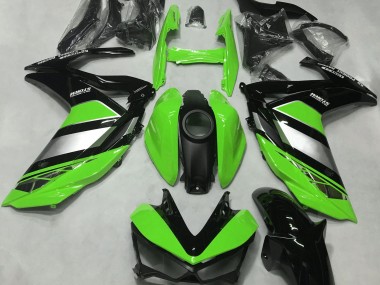 Bright Green Yamalube 15-18 R3 Fairings