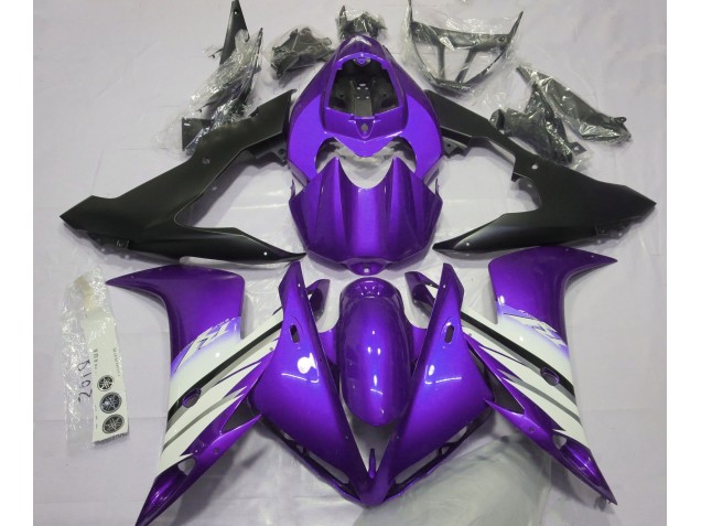 Bright Purple & White 04-06 R1 Fairings Bright Purple & White 04-06 R1 Fairings