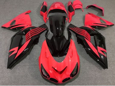 Bright Red 06-11 ZX14R Fairings