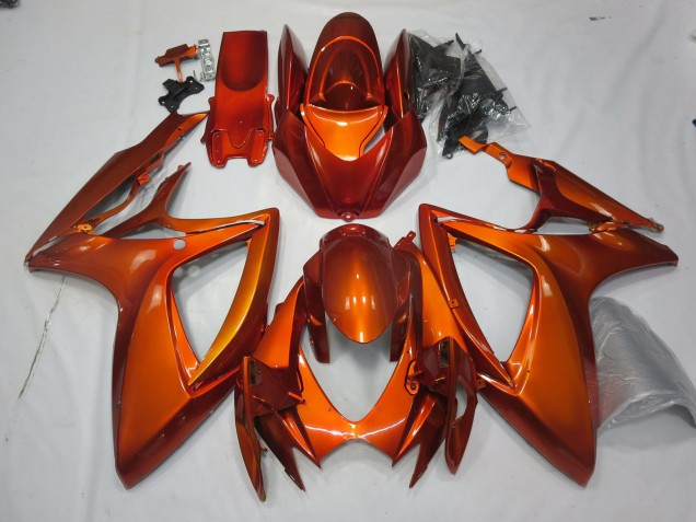 Burnt Orange 06-07 GSXR 600-750 Fairings Burnt Orange 06-07 GSXR 600-750 Fairings
