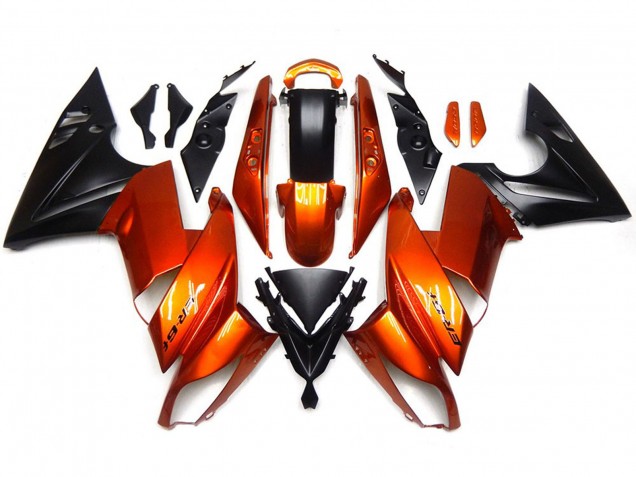 Burnt Orange 09-11 Ninja 650R Fairings Burnt Orange 09-11 Ninja 650R Fairings