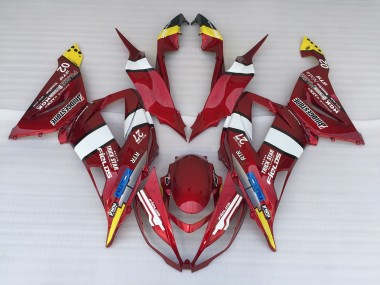 Candy Apple 13-18 ZX6R Fairings