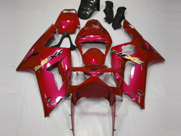 Candy Red 03-04 ZX6R Fairings Candy Red 03-04 ZX6R Fairings