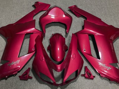 Candy Red 07-08 ZX6R Fairings