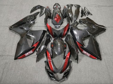 Carbon Fiber Red 09-16 GSXR 1000 Fairings