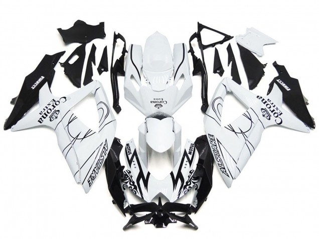 Custom Corona Special with White 08-10 GSXR 600-750 Fairings Custom Corona Special with White 08-10 GSXR 600-750 Fairings