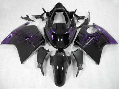 Dark Purple Flame 96-07 CBR1100XX Fairings