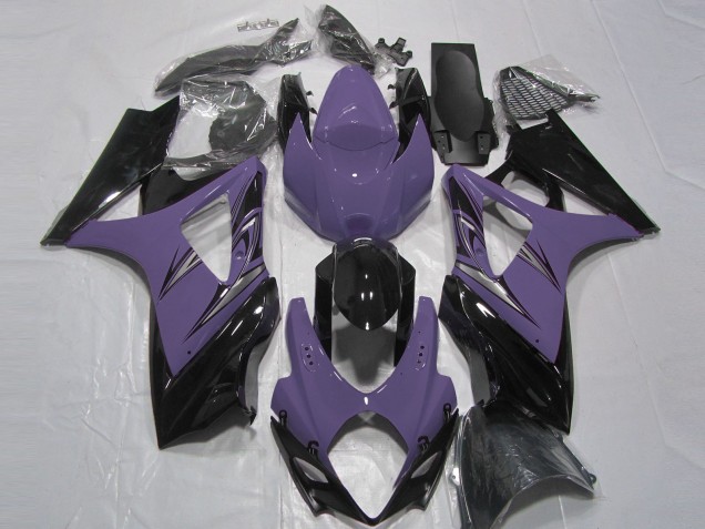 Dark Purple and Black 07-08 GSXR 1000 Fairings Dark Purple and Black 07-08 GSXR 1000 Fairings