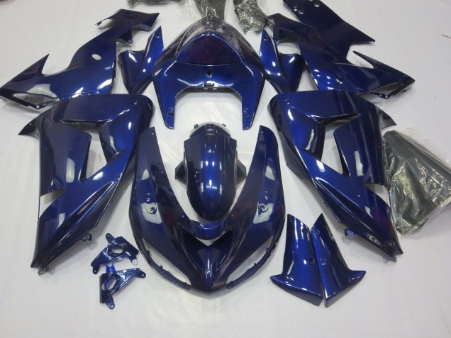 Deep Blue 06-07 ZX10R Fairings Deep Blue 06-07 ZX10R Fairings