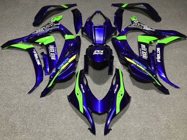 Deep Blue Trickstar 16-19 ZX10R Fairings