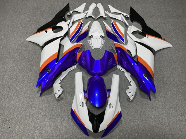 Deep Blue and Orange 17-21 R6 Fairings Deep Blue and Orange 17-21 R6 Fairings