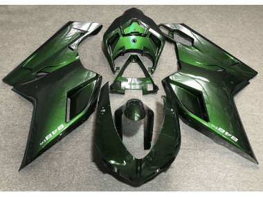 Deep Green 07-14 Ducati 848 1098 1198 Fairings