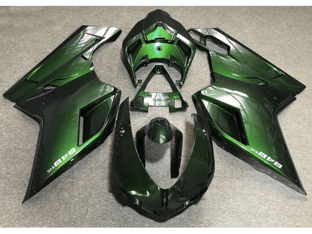 Deep Green 07-14 Ducati 848 1098 1198 Fairings