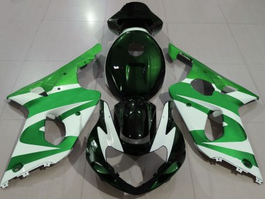 Deep Green 00-02 GSXR 1000 Fairings