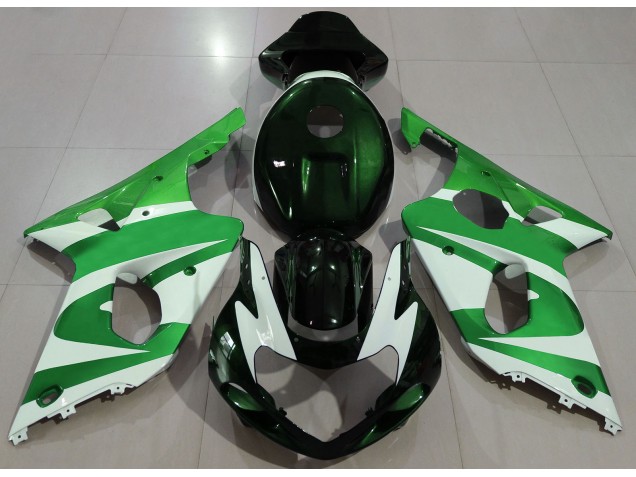 Deep Green 00-02 GSXR 1000 Fairings Deep Green 00-02 GSXR 1000 Fairings