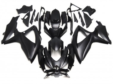 Deep Matte Black 08-10 GSXR 600-750 Fairings