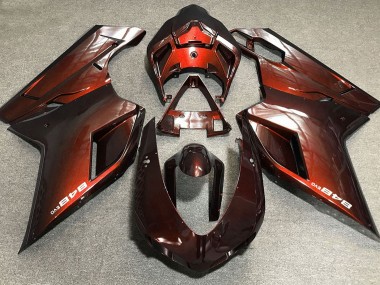 Deep Orange 07-14 Ducati 848 1098 1198 Fairings