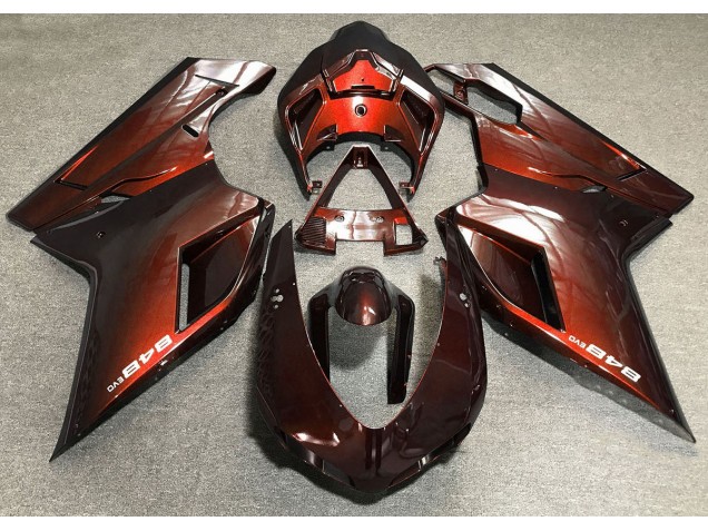 Deep Orange 07-14 Ducati 848 1098 1198 Fairings