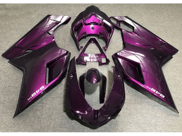 Deep Pink 07-14 Ducati 848 1098 1198 Fairings Deep Pink 07-14 Ducati 848 1098 1198 Fairings
