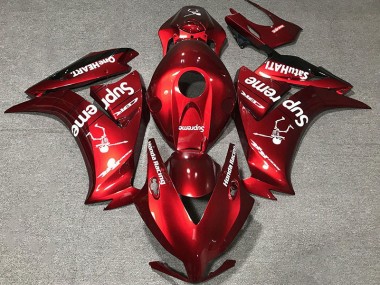Deep Red Custom 12-16 CBR1000RR Fairings