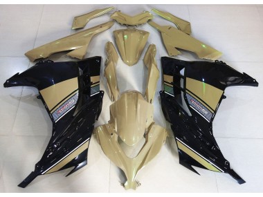Desert Tan and Black 13-18 Ninja 300 Fairings