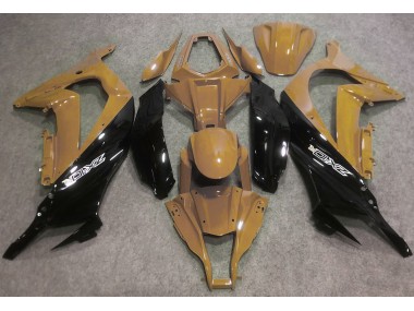 Desert Tan and Black 16-19 ZX10R Fairings