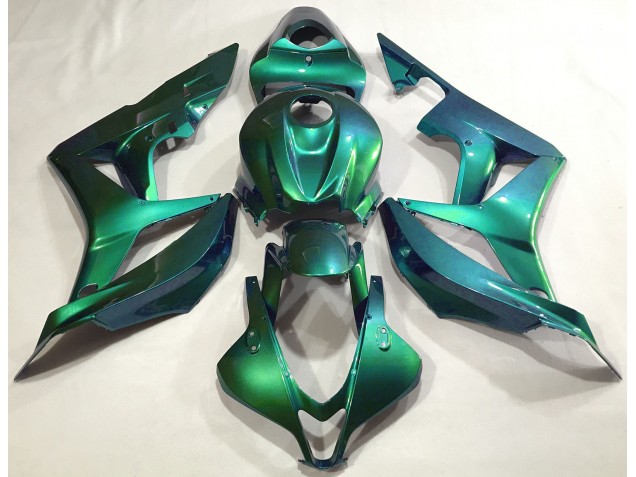 Emerald Green Plain 07-08 CBR600RR Fairings Emerald Green Plain 07-08 CBR600RR Fairings