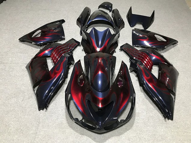 Flame 06-11 ZX14R Fairings Flame 06-11 ZX14R Fairings