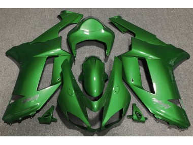 Forest Green 07-08 ZX6R Fairings
