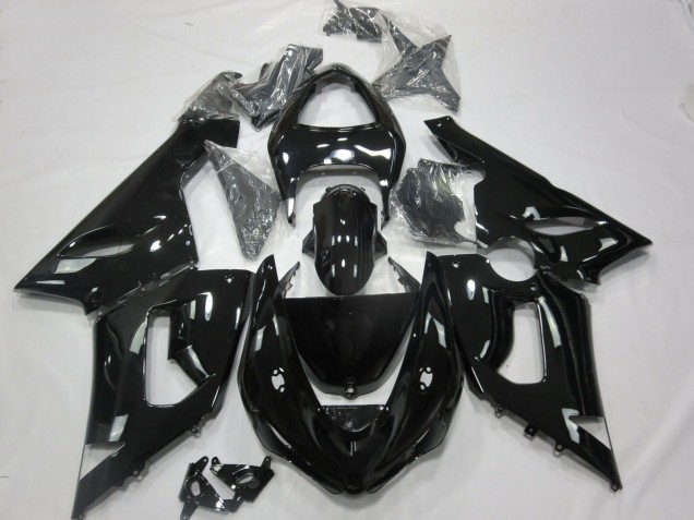 Gloss Black 05-06 ZX6R Fairings Gloss Black 05-06 ZX6R Fairings