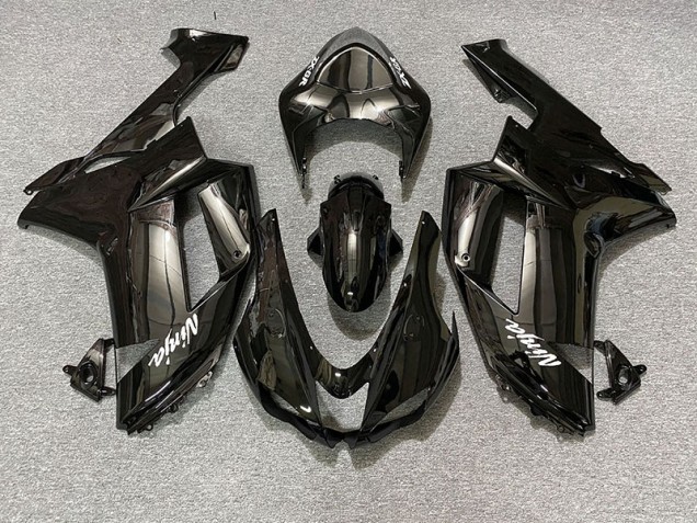 Gloss Black 07-08 ZX6R Fairings Gloss Black 07-08 ZX6R Fairings