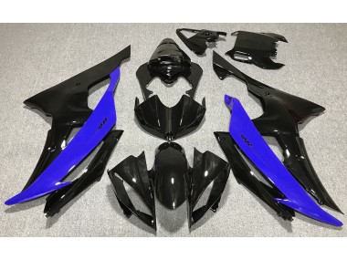 Gloss Black & Blue 08-16 R6 Fairings