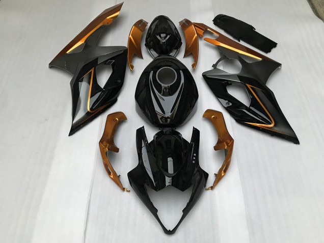 Gloss Black & Bronze 05-06 GSXR 1000 Fairings Gloss Black & Bronze 05-06 GSXR 1000 Fairings