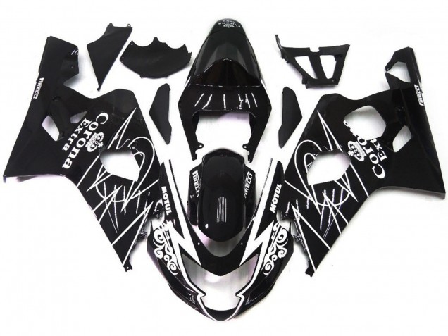 Gloss Black Corona Style 04-05 GSXR 600-750 Fairings Gloss Black Corona Style 04-05 GSXR 600-750 Fairings