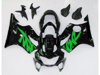 Gloss Black & Green 99-00 CBR600 F4 Fairings