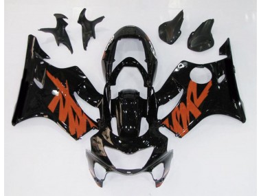 Gloss Black & Orange 99-00 CBR600 F4 Fairings