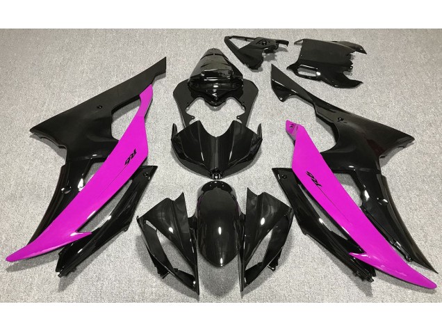 Gloss Black & Pink 08-16 R6 Fairings Gloss Black & Pink 08-16 R6 Fairings