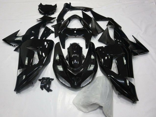 Gloss Black Plain 06-07 ZX10R Fairings Gloss Black Plain 06-07 ZX10R Fairings