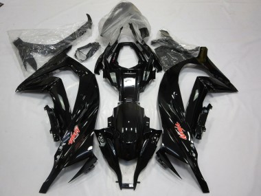 Gloss Black Red 11-15 ZX10R Fairings