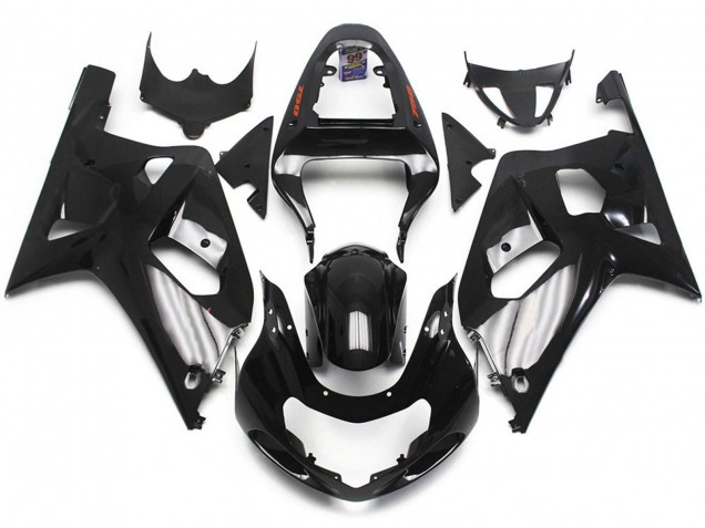 Gloss Black 01-03 GSXR 600-750 Fairings Gloss Black 01-03 GSXR 600-750 Fairings