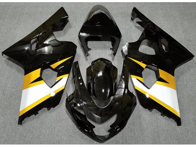 Gloss Black & Yellow 04-05 GSXR 600-750 Fairings Gloss Black & Yellow 04-05 GSXR 600-750 Fairings