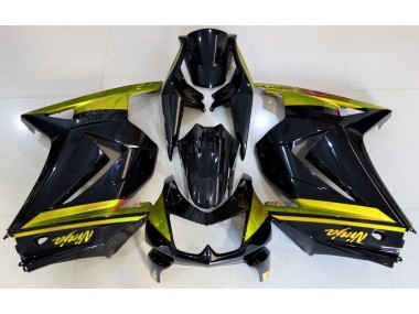 Gloss Black & Yellow 08-12 Ninja 250 Fairings