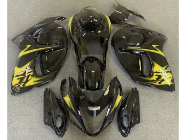Gloss Black & Yellow 08-20 GSXR 1300 Hayabusa Fairings